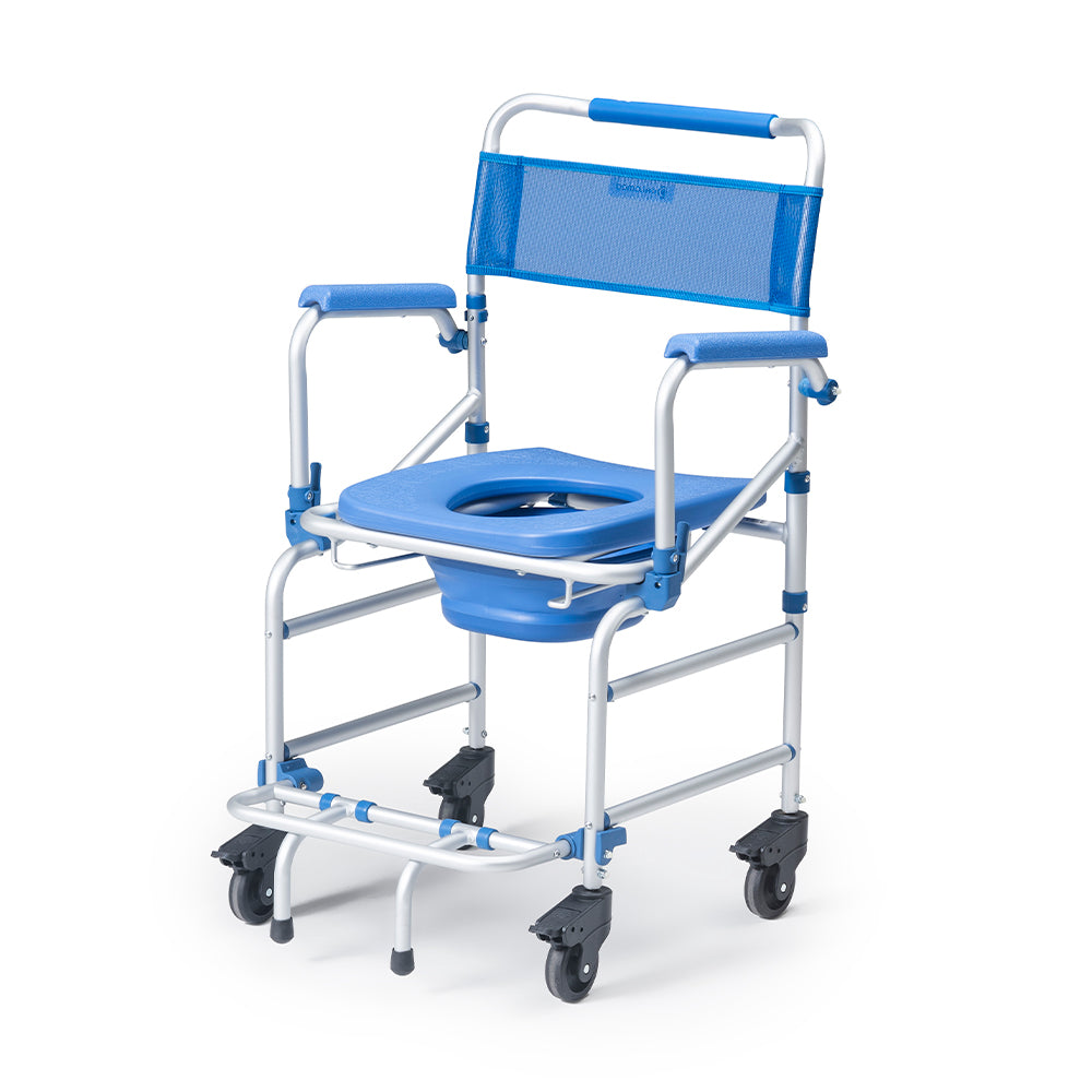 Cadeira de Banho Ultraleve 4 em 1 Dellamed D55 até 135kg