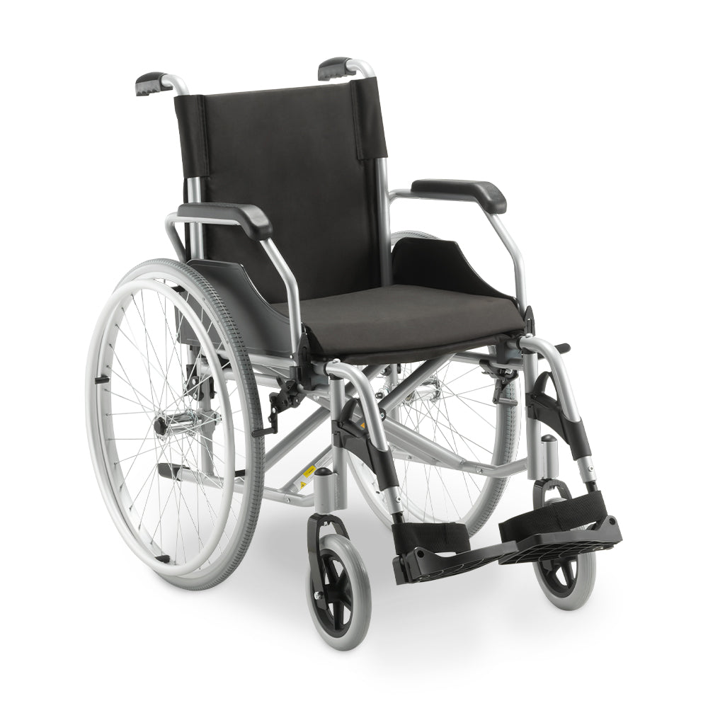 Cadeira de Rodas Dobrável Dellamed D600 Alumínio até 120kg