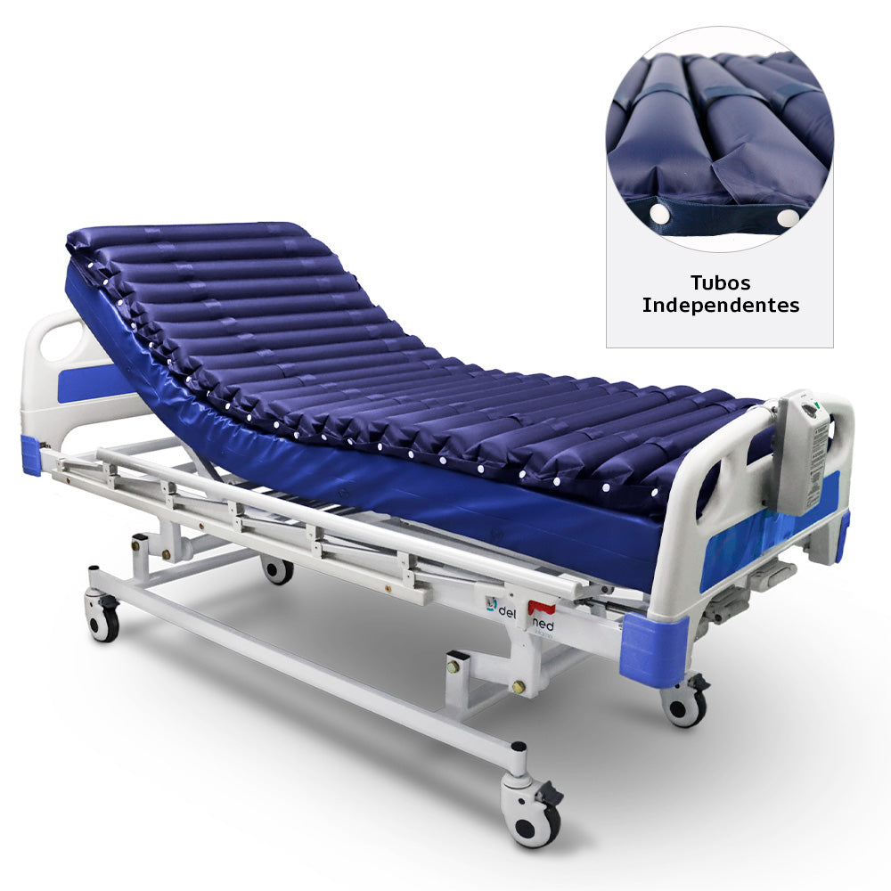 Colchão Pneumático Anti Escaras Air Tube Dellamed até 150kg