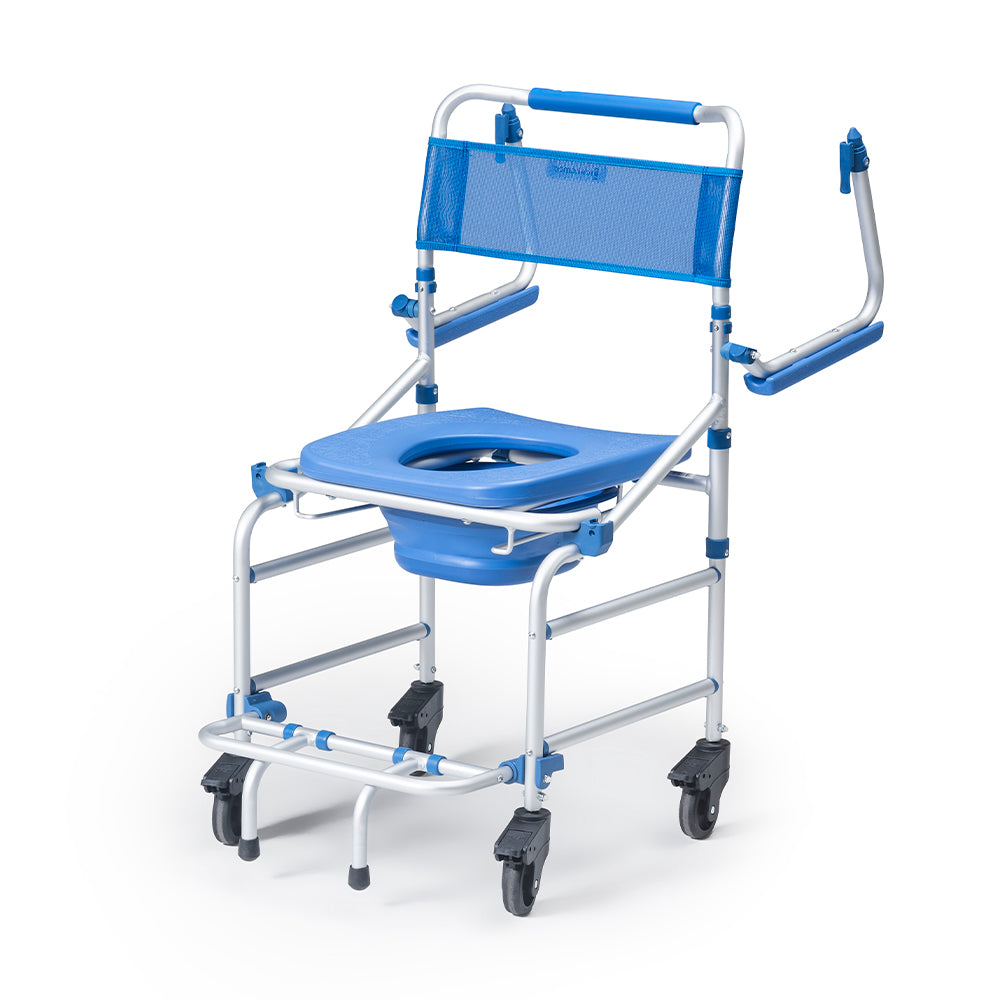 Cadeira de Banho Ultraleve 4 em 1 Dellamed D55 até 135kg