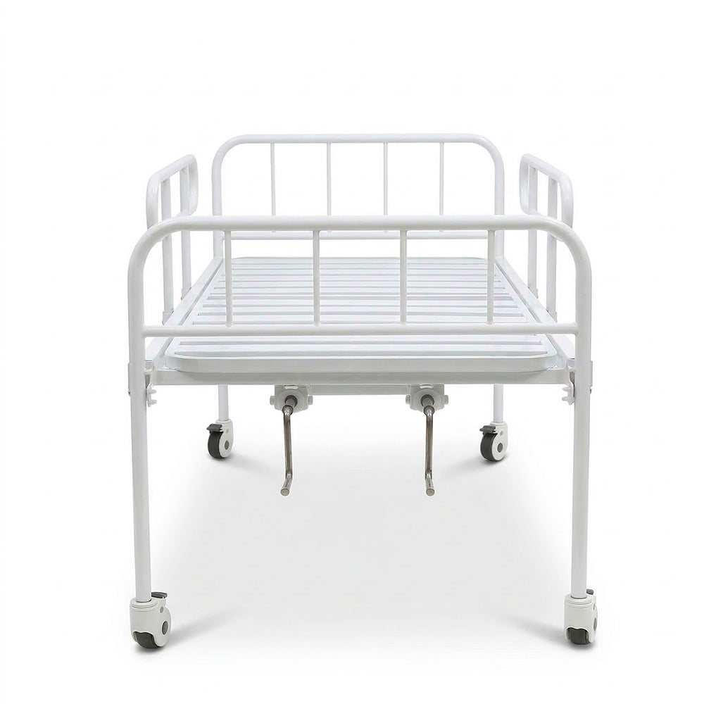 Cama Hospitalar Manual 2 Movimentos Grades em Aço