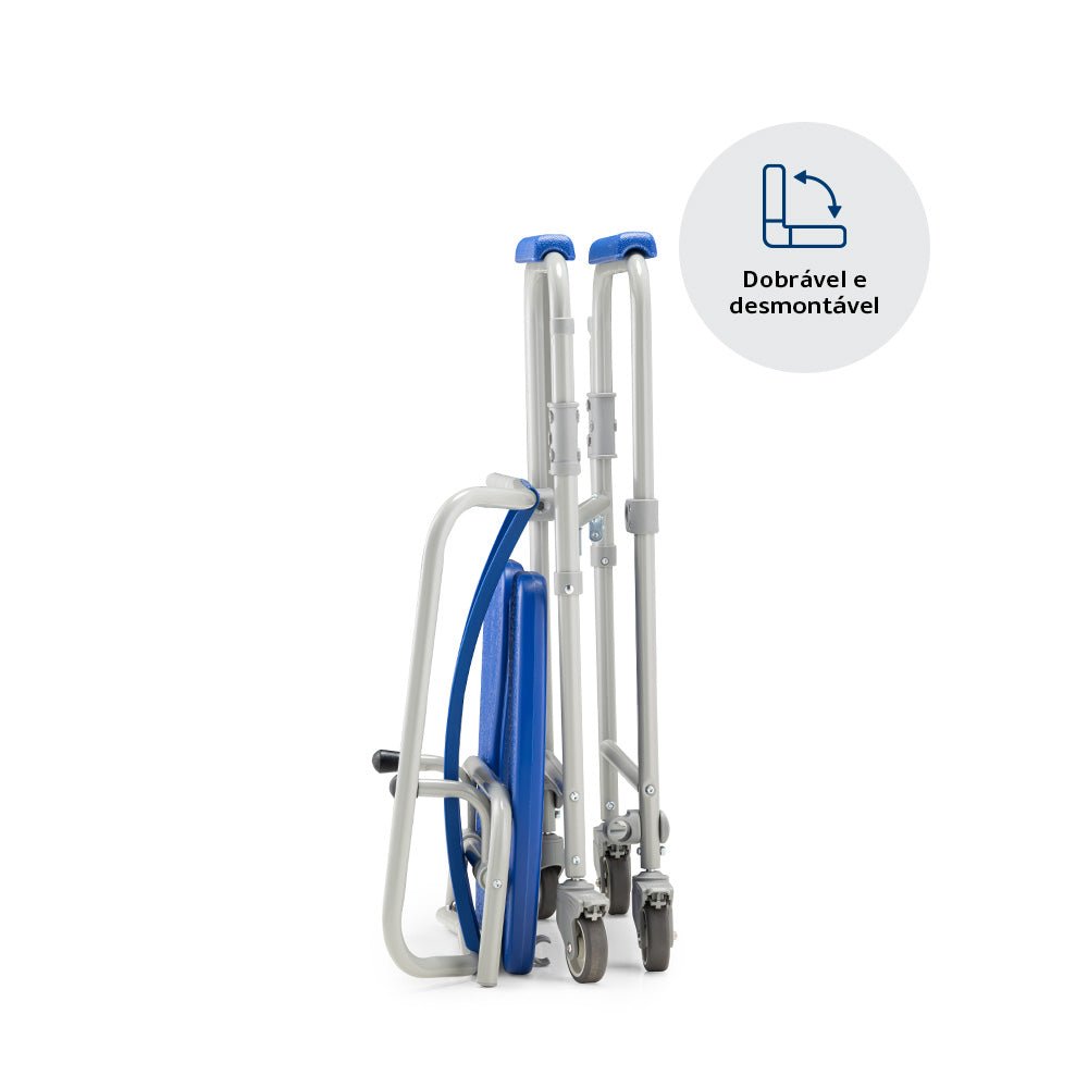 Cadeira de Banho Dobrável Dellamed D45 até 150kg