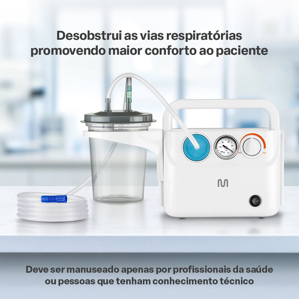 Aspirador Cirúrgico Bivolt Multi para Secreções