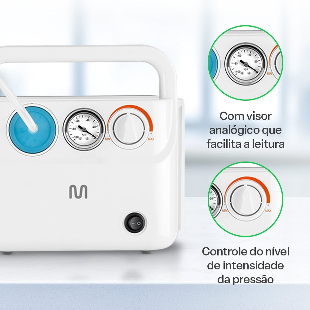 Aspirador Cirúrgico Bivolt Multi para Secreções