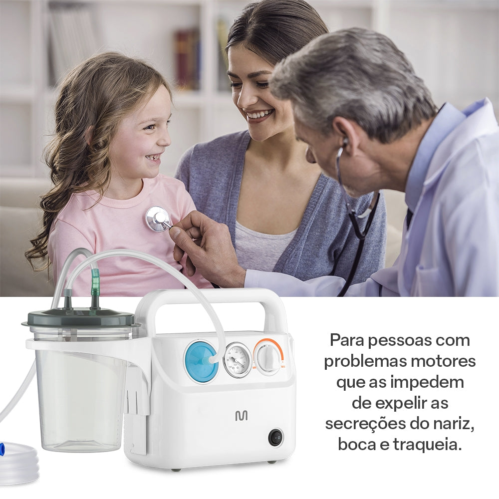 Aspirador Cirúrgico Bivolt Multi para Secreções