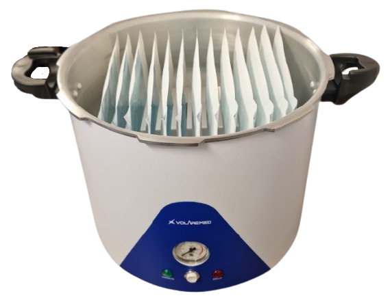 Autoclave Vertical Volaremed 8 Litros Digital