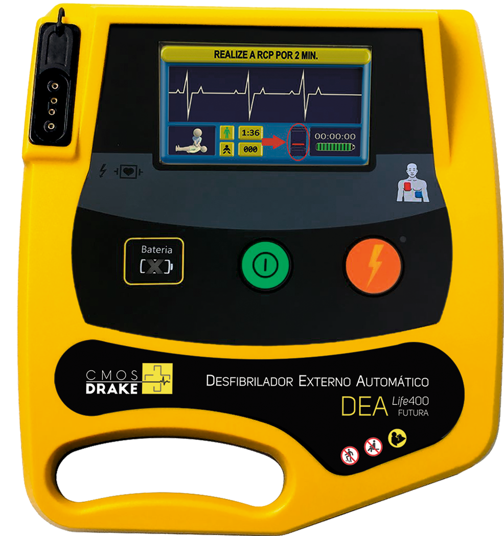 Desfibrilador Externo Automático DEA Life 400 Futura