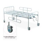 Cama Hospitalar DX2 2 Movimentos até 180 Kg Dellamed e Curitiba Paraná