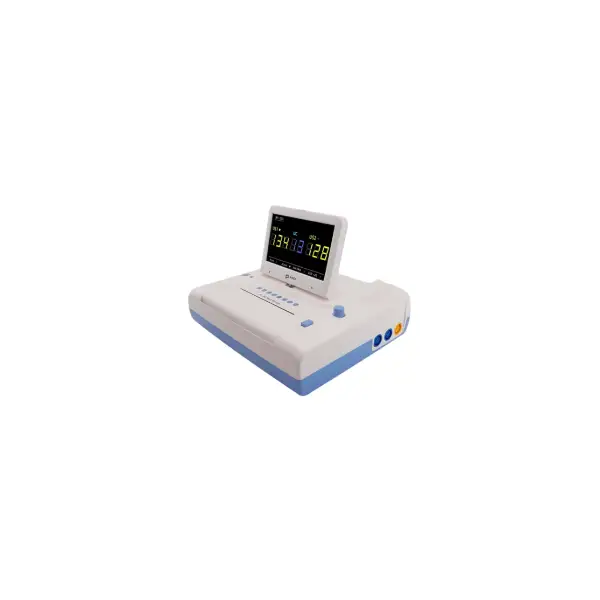 Monitor Fetal Cardiotocógrafo possibilita examinar a vitalidade fetal antes ou durante o trabalho de parto. Monitor Fetal Cardiotocógrafo possibilita examinar a vitalidade fetal antes ou durante o trabalho de parto.