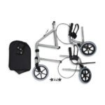 ANDADOR DOBRÁVEL 3 RODAS SUPORTA ATÉ 100 KG - D11 DELLAMED - Imagem 5