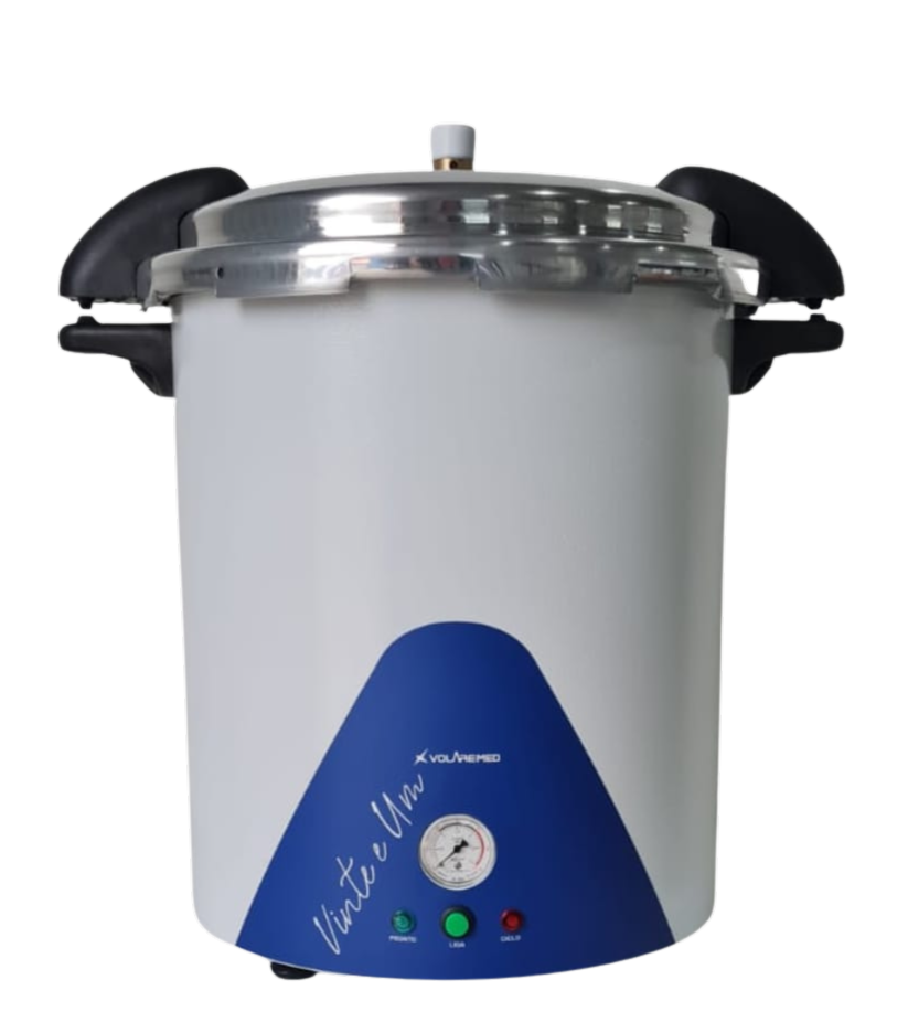 autoclave-vertical-21litros-volaremed-acessórios-capa AUTOCLAVE VERTICAL VOLARE 21 LITROS - VOLAREMED - Imagem 1