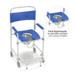 CADEIRA DE BANHO DOBRÁVEL E DESMONTÁVEL ATÉ 150 KG - D45 DELLAMED - Imagem 4