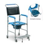 CADEIRA DE BANHO HIGIÊNICA DESMONTÁVEL ATÉ 150 KG - D50 DELLAMED - Imagem 4