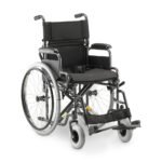 CADEIRA DE RODAS AÇO DOBRÁVEL ATÉ 120 KG -  D400 DELLAMED