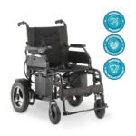CADEIRA DE RODAS MOTORIZADA DOBRÁVEL ATÉ 120 KG - D800 DELLAMED - Imagem 2