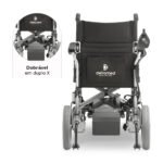 CADEIRA DE RODAS MOTORIZADA EM ALUMÍNIO ATÉ 120 - D900 DELLAMED - Imagem 5