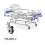 CAMA HOSPITALAR 3 MOVIMENTOS ATÉ 200 KG  - DX3 DELLAMED - Imagem 7