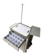 CARRO DE EMERGÊNCIA 04 GAVETAS COM TOMADAS - VITAL SCHEFFER - Imagem 2